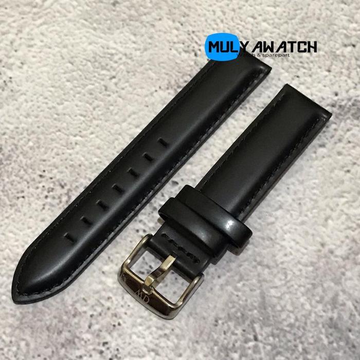 Gambar Strap Tali Jam Tangan Kulit Daniel Wellington Dw Premium Buckle Gold Dan Silver 18Mm 20Mm Terbaru Best Quality Asli 100% Original - Hitam b silver, 18mm dari debystore1 undefined Tokopedia