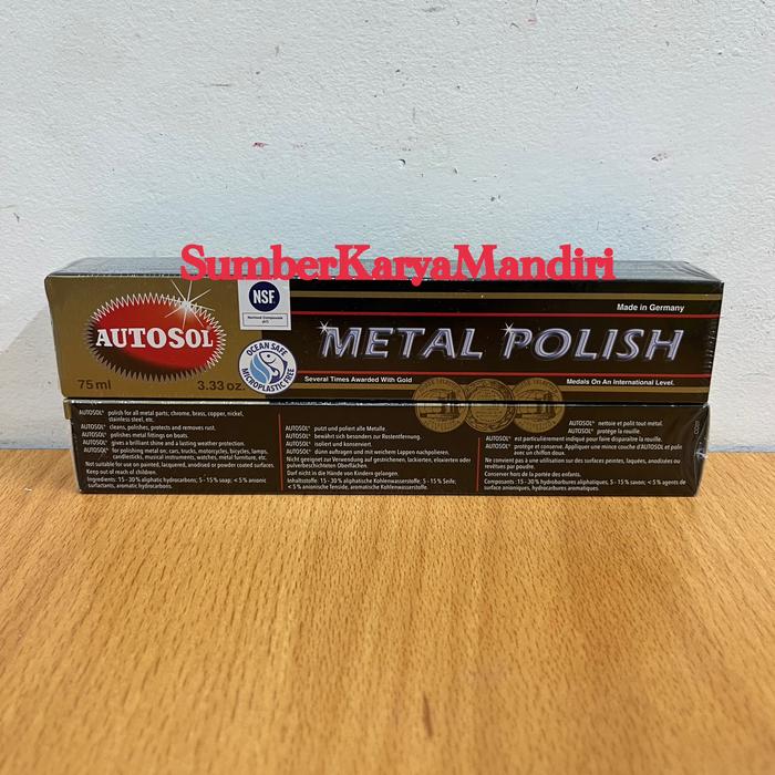 Gambar Autosol Metal Polish  Made In Germany (75ML / 3.330z) dari Sumber karya mandiri_NEW undefined Tokopedia