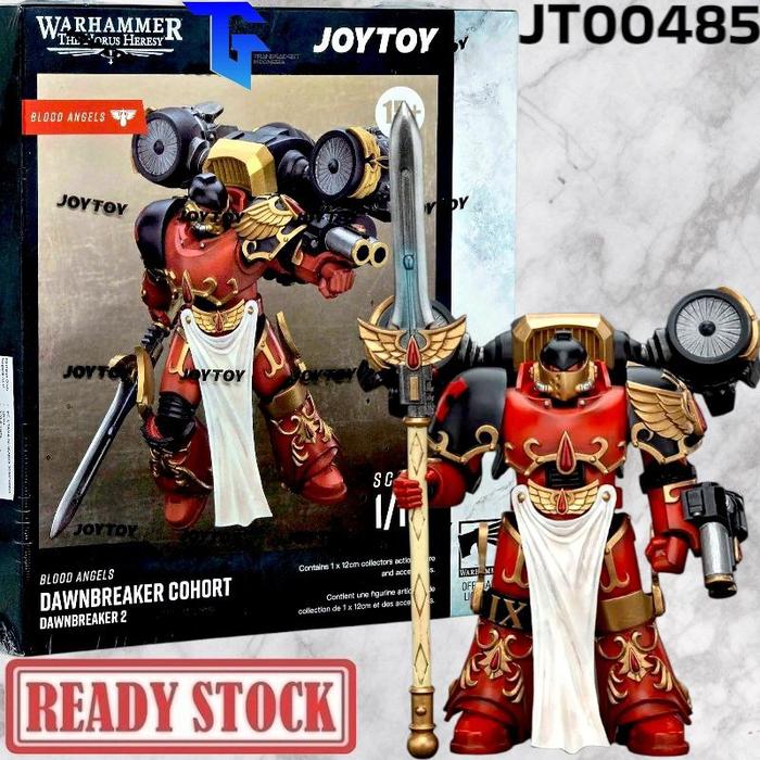 JOYTOY Warhammer 40k – Action Figure Blood Angels Dawnbreaker, Scala 1/18, Set Da 4 Pezzi, 12 Cm, Collezione Per Adulti - 5