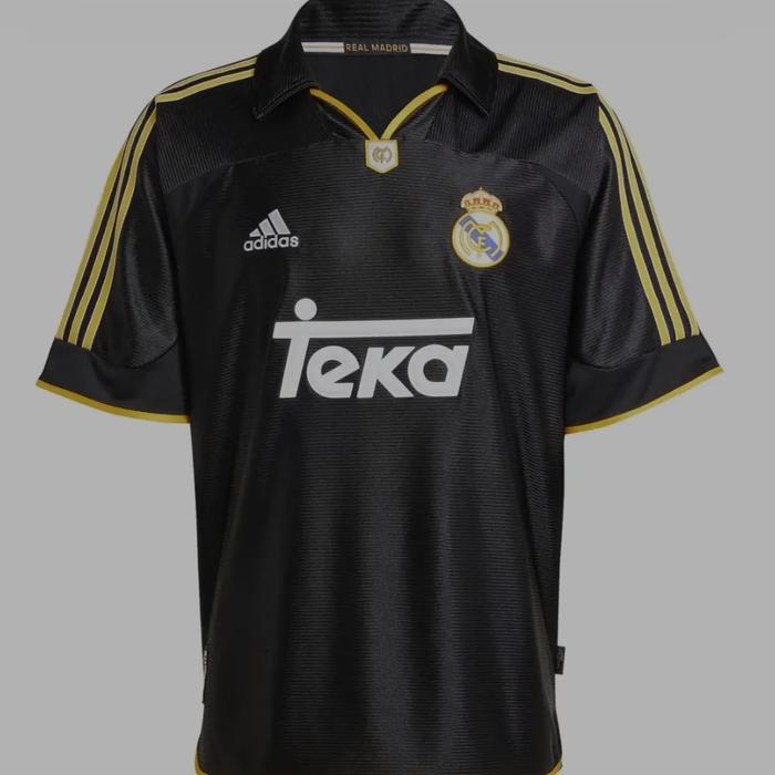 Gambar Jersey Real Madrid Away 99 / 00 Reissue Original Size M & L - L dari 3M Lucky undefined Tokopedia