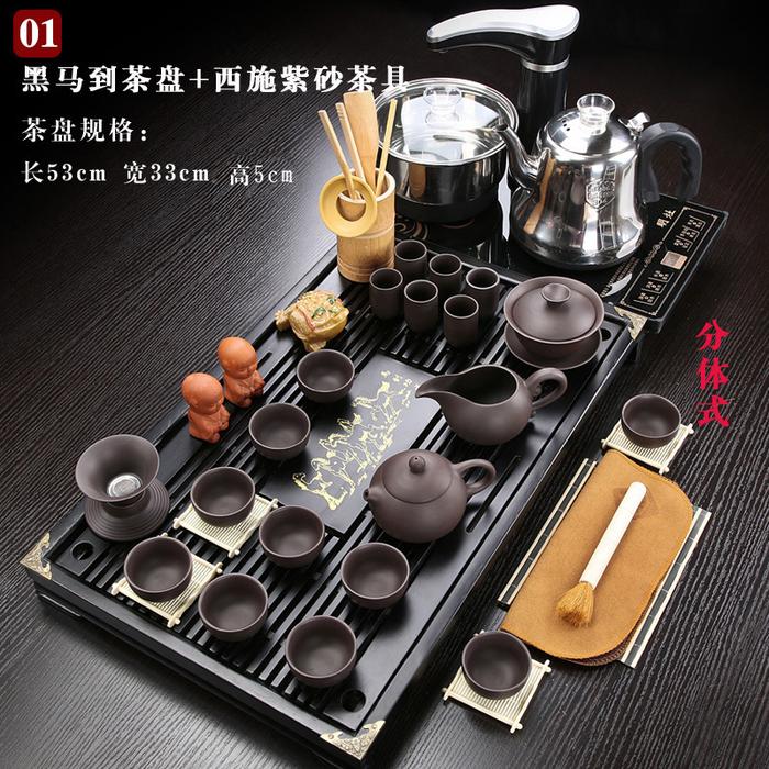 Jual Chines Teaset Electric Kungfu Teaset Pot Electrik Chines Tea Table ...