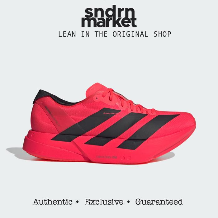 Jual ADIDAS Adizero Adios Pro 4 Lucid Red Black BNIB 100