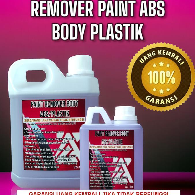 Gambar Remover Paint Body Motor ABS cairan Perontok cat plastik - 500 ML dari Alat Karya tukang undefined Tokopedia