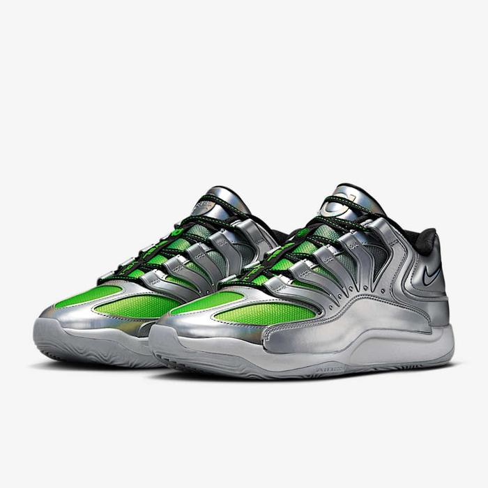 Gambar Sepatu Basket Pria KD 18 EYBL EP Metalic Silver IF2518-001 - US 7 / 40 dari Home Court Official undefined Tokopedia
