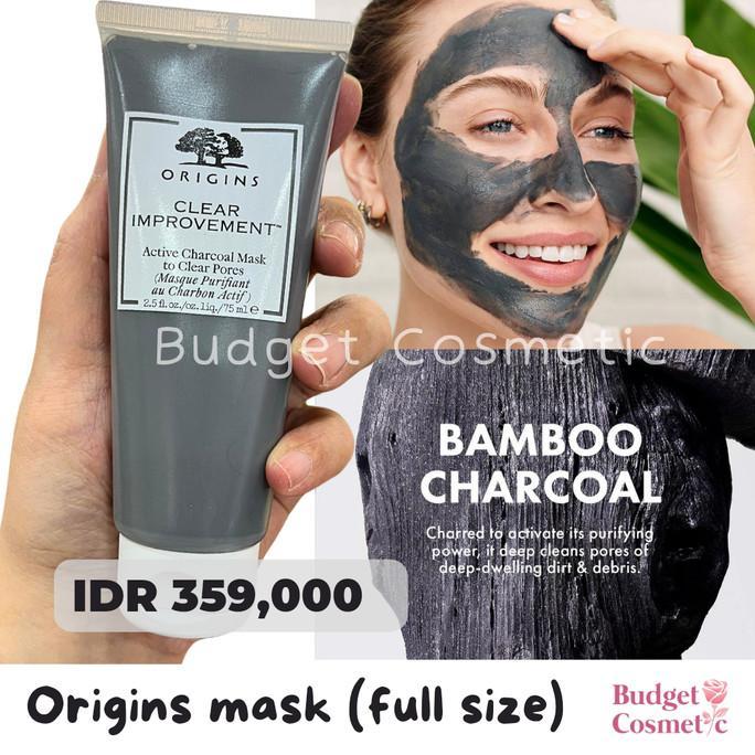 Gambar Origins Clear Improvement Active Charcoal Mask Authentic / Face Mask Murah - 15ml dari MsJoustic undefined Tokopedia