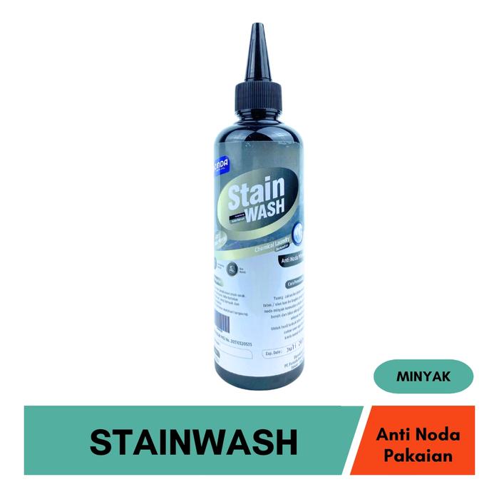 Gambar STAINWASH Anti Noda Pakaian 250 ml - Noda Minyak dari Go Happy Mart undefined Tokopedia