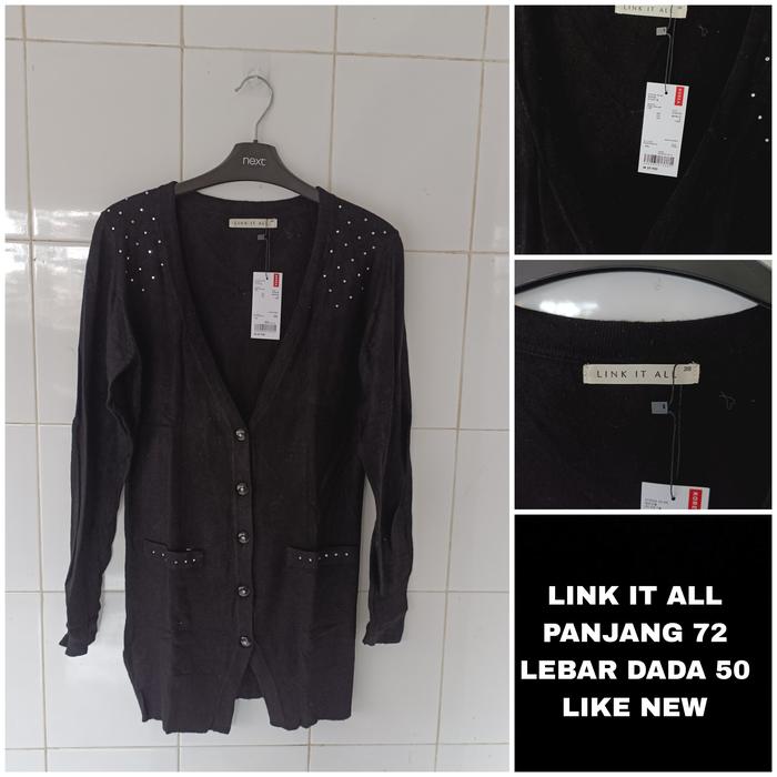 Gambar Cardigan rajut wanita premium murah part 10 - CA305 dari Vava Jack brand undefined 3 Tokopedia