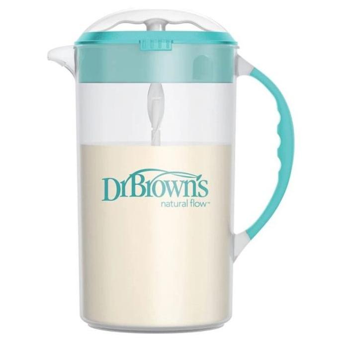 Gambar DR. BROWN'S Natural Flow Formula Milk Mixing Pitcher/pengaduk susu formula bayi/baby bottle dr browns - Teal dari DHIKOZ undefined Tokopedia