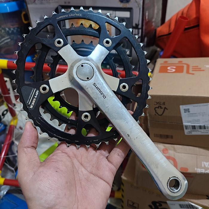 シマノ　DEORE XT　FC-M730　未使用　化粧箱入り shimano deore XT crankset FC-M730 black vintage mtb gravel