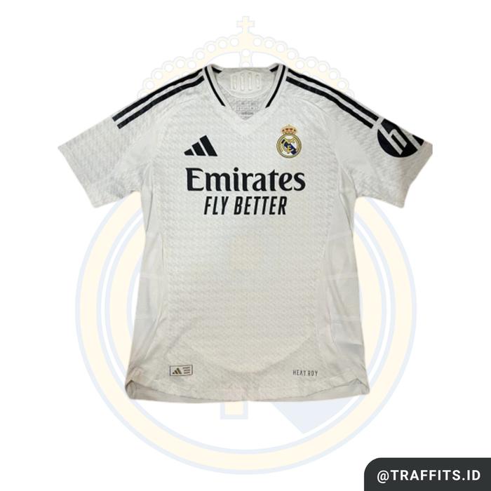 Gambar Jersey Real Madrid Home 24/25 Player Issue Kylian Mbappe Original Size 3XL dari Traffitsid undefined Tokopedia