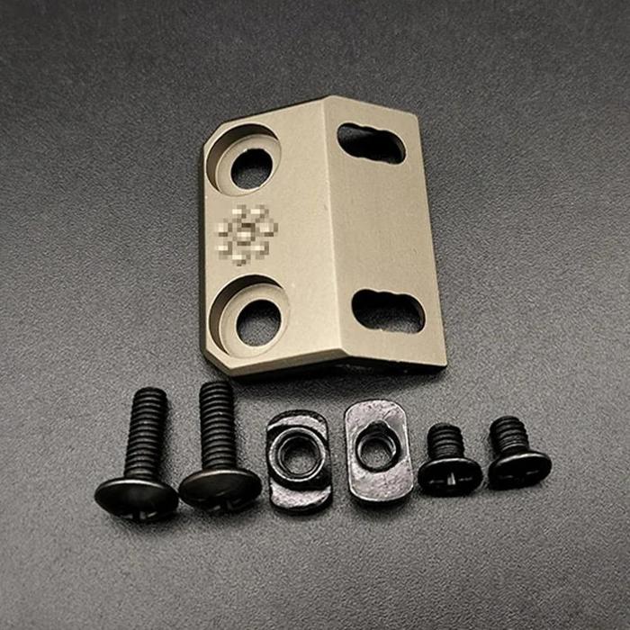 Gambar NEW M300/M600 TACTICAL LASHLIGHT MOUNT CNC BASE METAL OFFSET SCOUT MOUNT QUICK DETACH RAIL MOUNT FOR MLOK RAIL HUNTING ACCESSORIES - Brown dari herdi-67 undefined Tokopedia