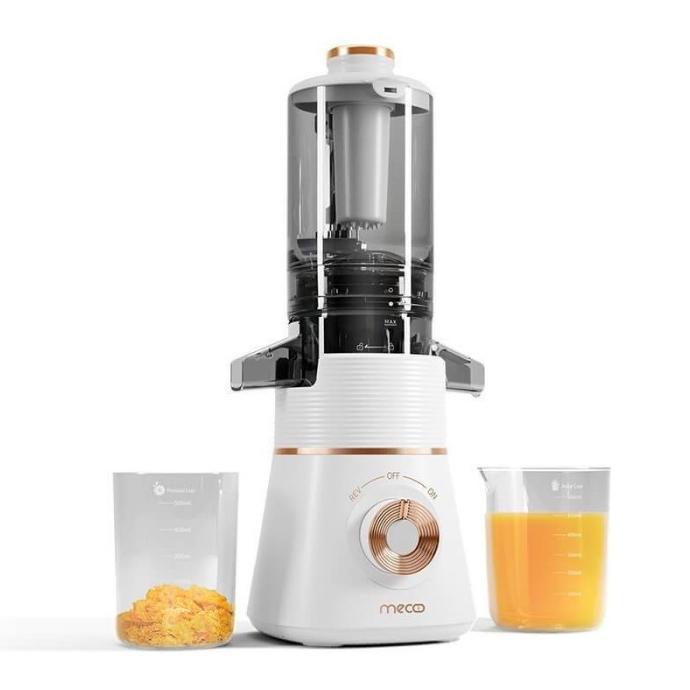 Gambar Mecoo Slow Juicer Blender Buah Mecco Tanpa Ampas Low Watt Juser Meco - Putih dari Pop Glam 77 undefined Tokopedia