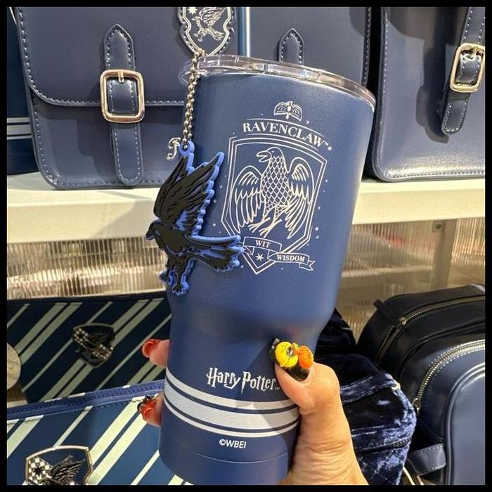 Gambar Terlaris Miniso Harry Potter Steel Tumbler With Charm and Straw 580ml Best Seller - Ravenclaw dari banaja yuan212 undefined Tokopedia