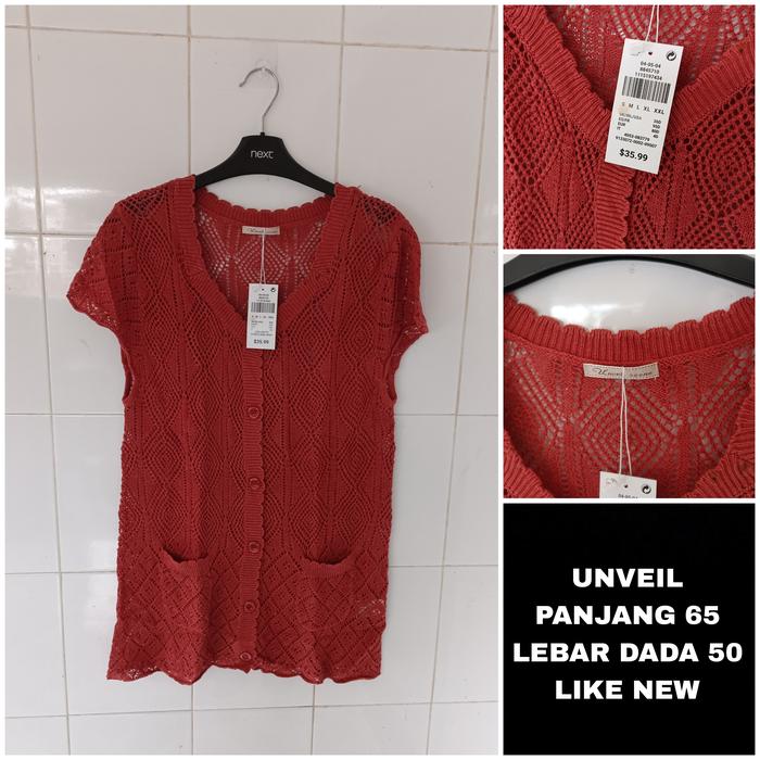 Gambar Cardigan rajut wanita premium murah part 10 - CA305 dari Vava Jack brand undefined 5 Tokopedia