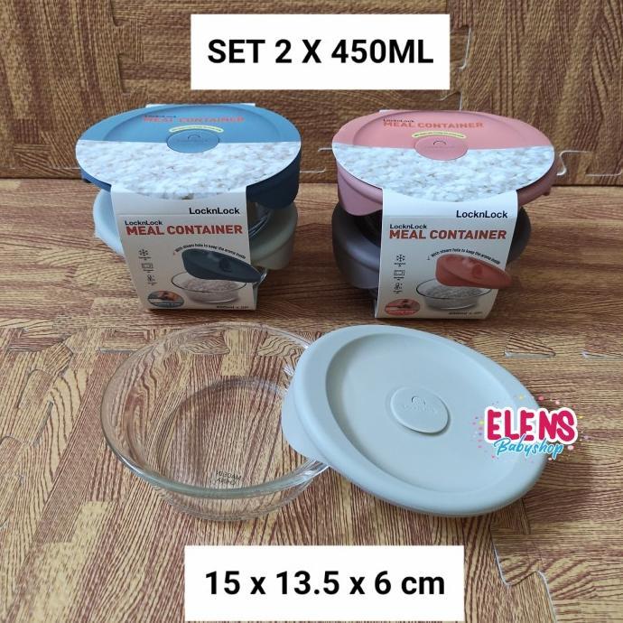 Gambar Lock n Lock food container glass set 2x450ml - SET PINK dari Heavenly mart 77 undefined 5 Tokopedia