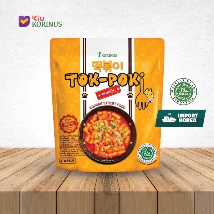 Gambar [ Cl ] K - Bunsik Tokpoki / Tteokbokki / Toppoki / Tok-Poki Instan Halal Mui Terlaris dari Belanja Elite undefined Tokopedia