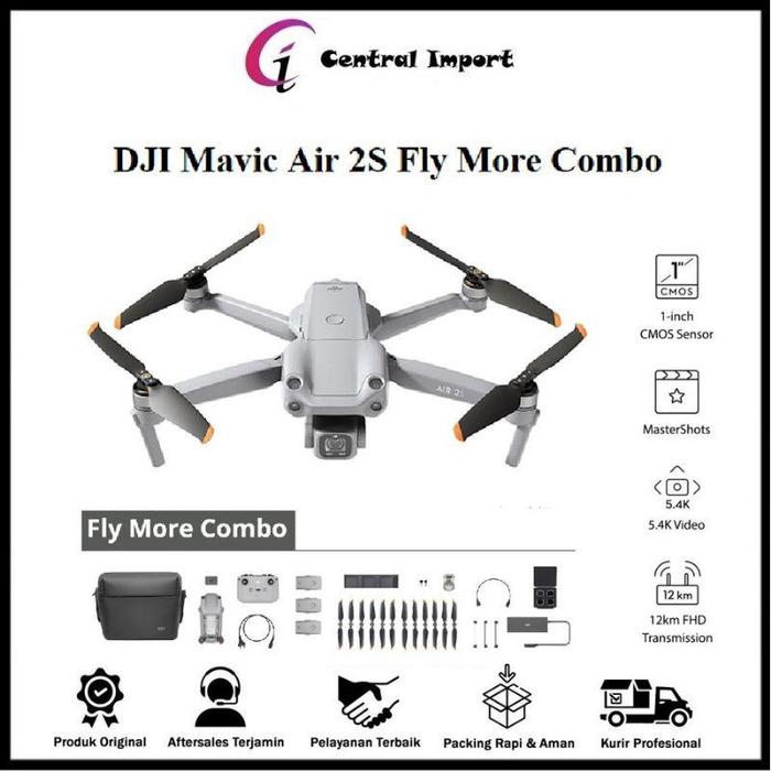 Jual Dji Mavic Air 2S Fly More Combo Video 20Mp Drone Dji