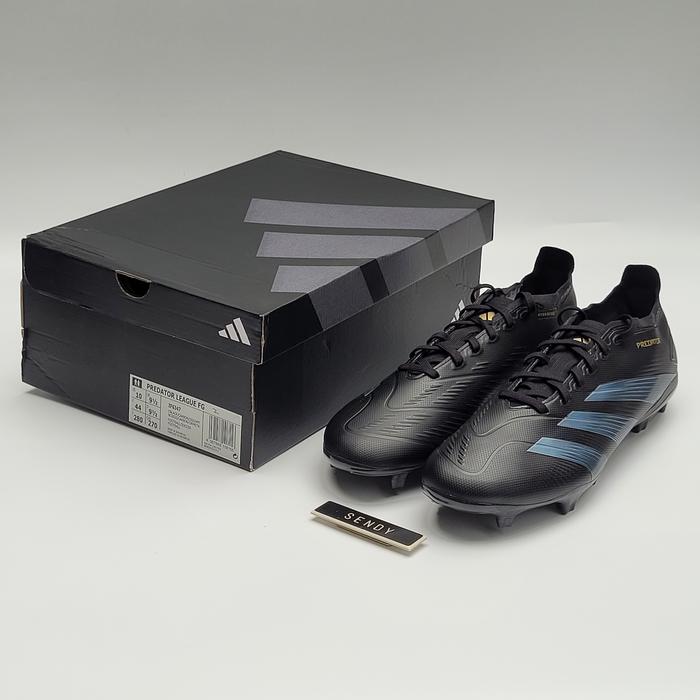 Gambar Sepatu Sepak Bola Adidas Predator League FG IF6347 Original 100% Ori Soccer Football BNIB - Hitam, 44 dari SENDYYD undefined Tokopedia