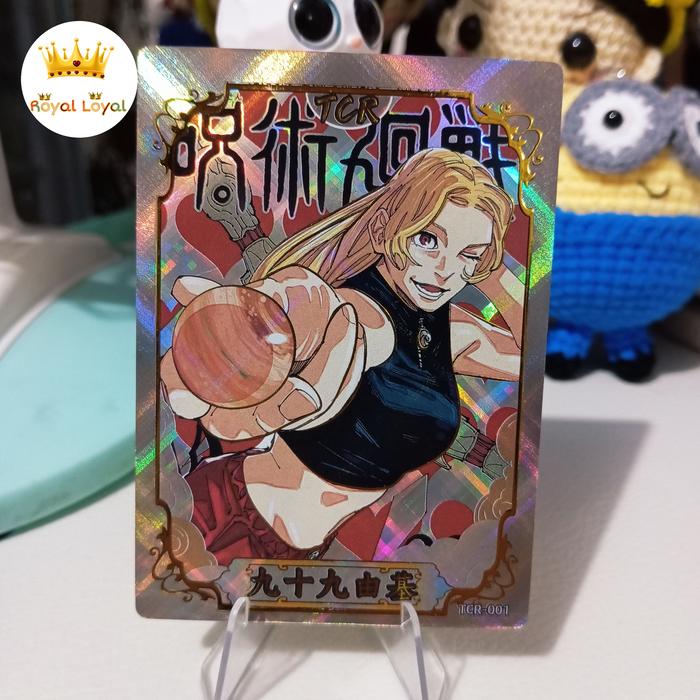 Gambar Yuki Tsukumo Kartu Tebal Manga TCR CCG TCG Fans Card Jujutsu Kaisen Collection Card - (TCR-001) dari Royal Loyal undefined Tokopedia