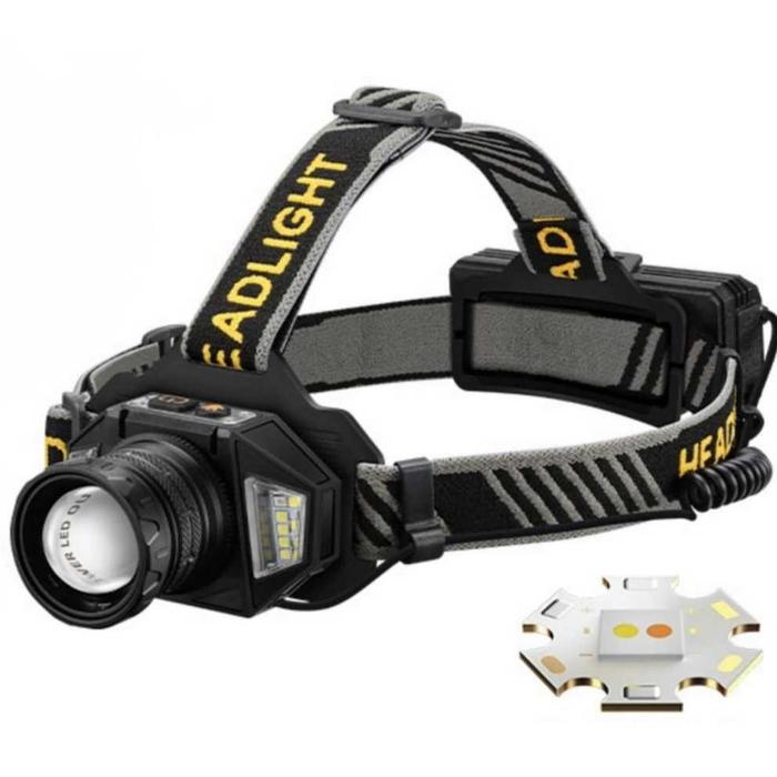 Gambar Best seller SENTER KEPALA LED 120WATT CB-T503B 2 LED PUTIH DAN KUNING - ZOOM JARAK JAUH - MODE SENSOR DAN POWERBANK - TAHAN LAMA - CB-T503B 2 LED dari WAHYUwiua6453 undefined Tokopedia