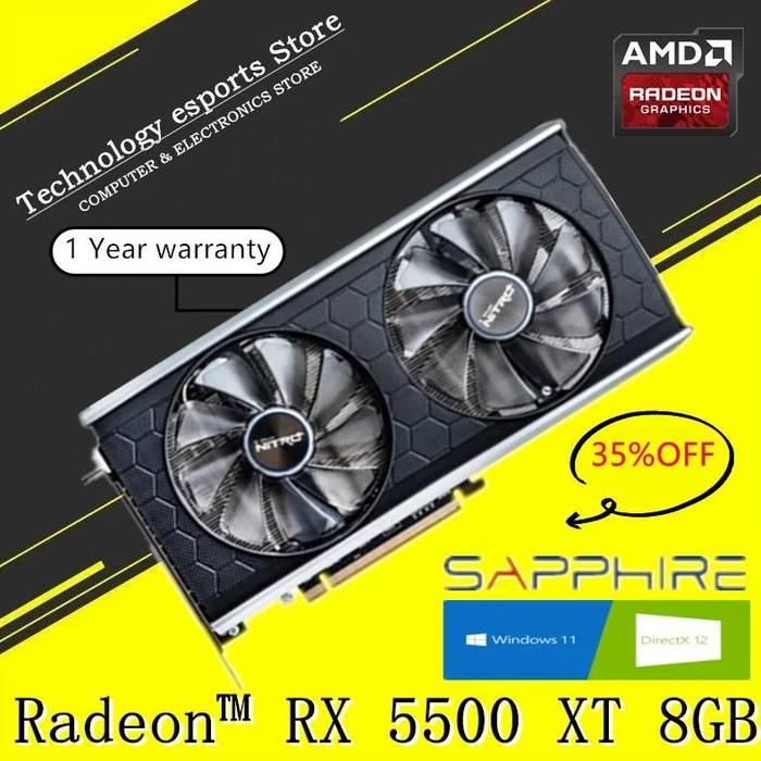 Xt Nitro+ Nitro Rx 5500 Xt Healthcare Sapphire Nitro+ Amd Radeon