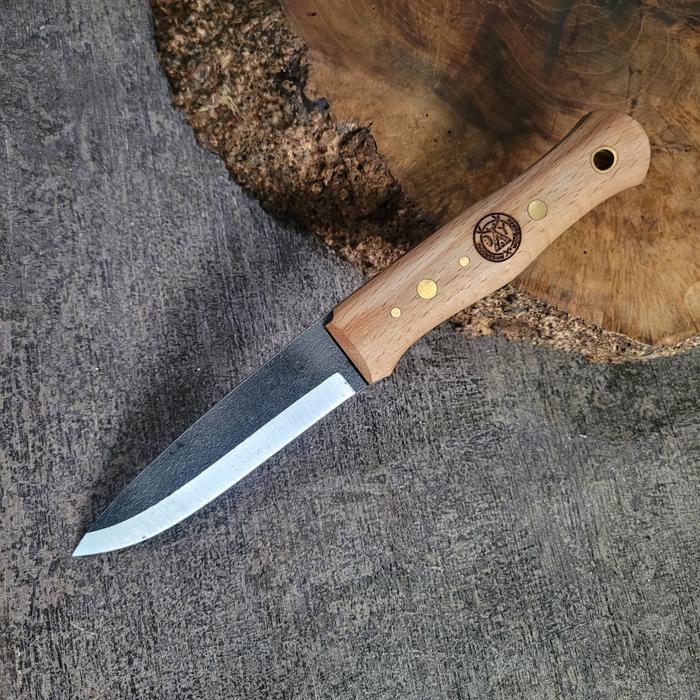 Gambar pisau bushcraft survival outdoor hunting edc skiner untility dari Indonesian woodsman undefined Tokopedia