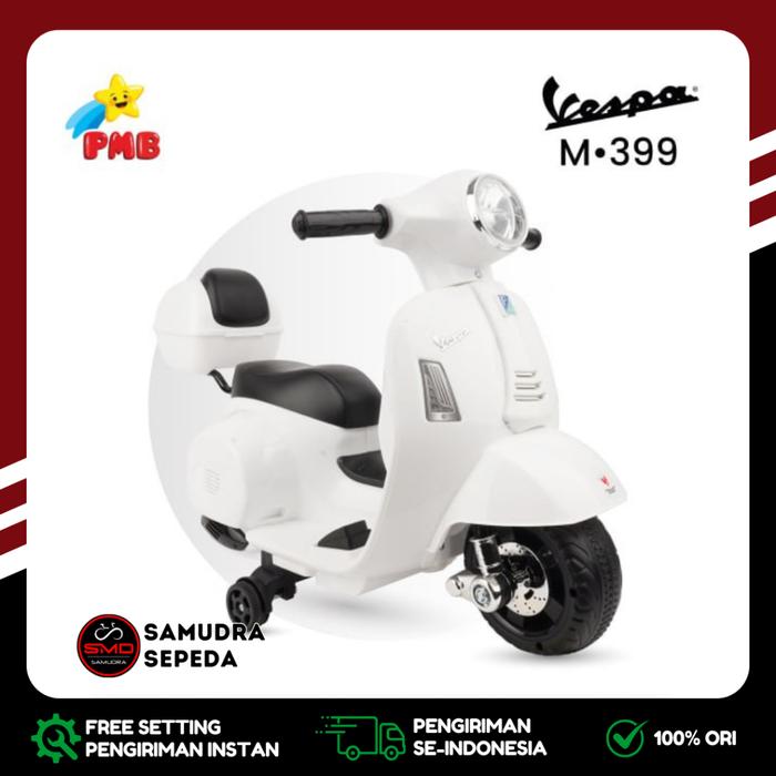 Gambar Motor Aki Mainan Anak PMB 788 Vespa BOX Musik Murah BDG - Merah dari Toko SAMUDRA Sepeda_NEW undefined 5 Tokopedia