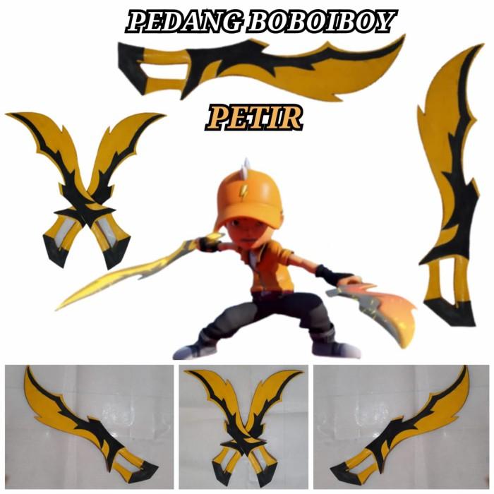 Gambar PEDANG BOBOIBOY HALILINTAR EKSKLUSIF DAPAT DUA pcs, Gratis ongkir pedang Mainan - Petir dari Cikabakalofficial021 undefined Tokopedia