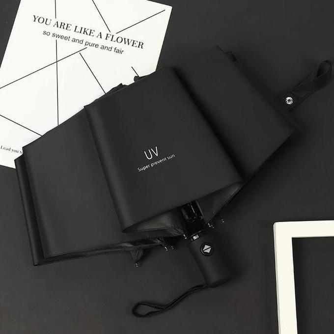 Gambar Payung Lipat Otomatis Jumbo Anti UV Payung Lipat Otomatis Buka Tutup 10 Jari Anti Sinar UV Premium - Hitam Otomatis dari Nopi shoppp undefined Tokopedia