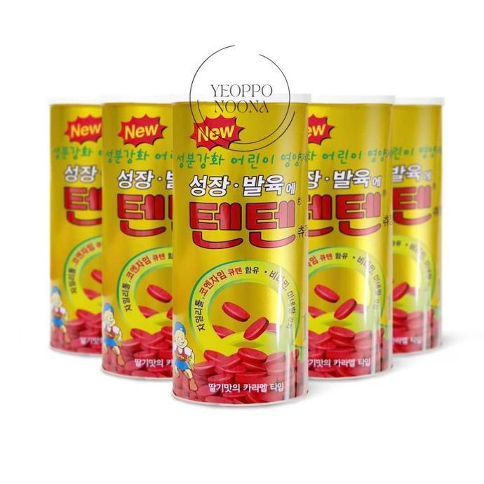 Gambar Tenten Chewable Tablet Growth Vitamin - Kaleng isi 120 dari GGSture undefined 5 Tokopedia