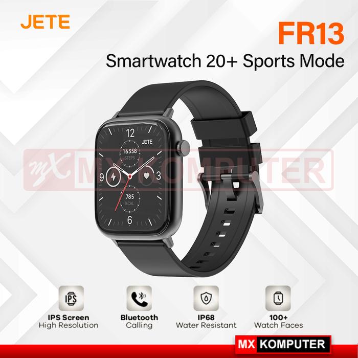 Gambar Smartwatch JETE FR13 Jam Tangan Olahraga Lari IP 68 20+ Sports Mode - Black dari MXKomputer_NEW undefined Tokopedia