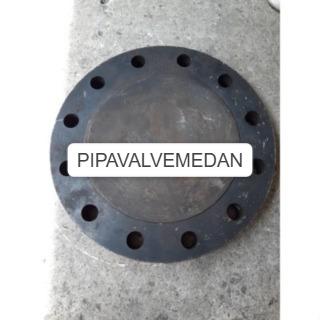 Gambar Blind Flange 4 inch Ansi 300 / ASA 300 / Class 300 A105 CS / Besi dari Pipa Valve Medan undefined Tokopedia
