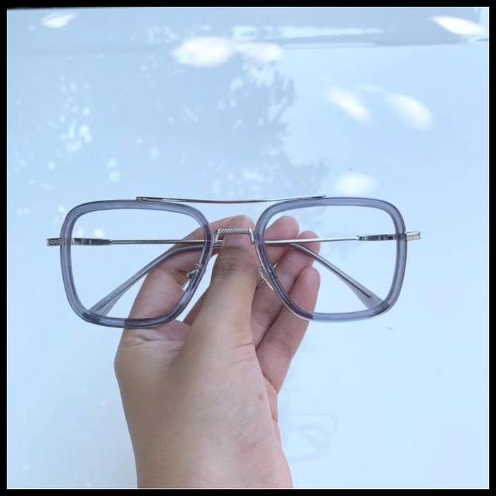 Gambar Aksesoris Pria Kacamata Progresif Pria Aviator Tony Stark/Progresif Bluecromic Drive Original Best Quality Termurah - abu/grey, progresifBLURAY dari PuppyShoppp55 undefined Tokopedia