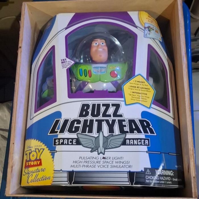 Thinkway Buzz Lightyear Spaceship Box Jual Thinkway Buzz Lightyear