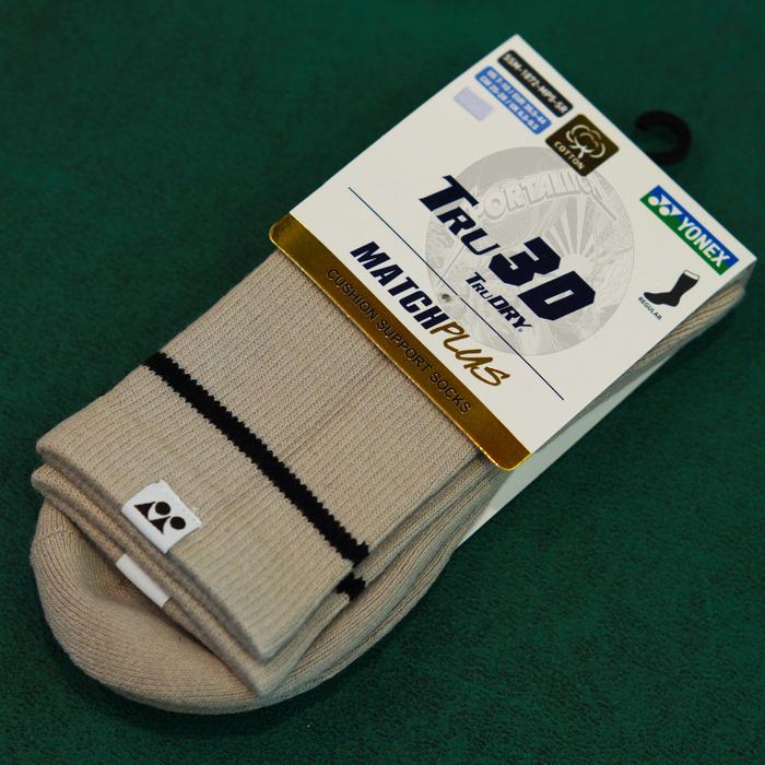 Gambar Kaos Kaki Olahraga / Badminton Yonex Men Socks SSM-1872 - BEIGE dari Sportallica undefined Tokopedia