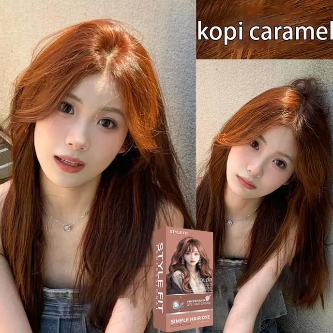 Gambar Promo / Terlaris Warna sesuai dan rata STYLE FIT ash brown garnier warna tahan lama tidak kuning(ole romeny rambut hitam,bedevilled korean,milk tea hair garnier,garnier warna golden brown,dark coklat 85 persen,raw sienna color,hana cat rambut) Terbaik - kopi caramel  dari inspira Stationery undefined Tokopedia