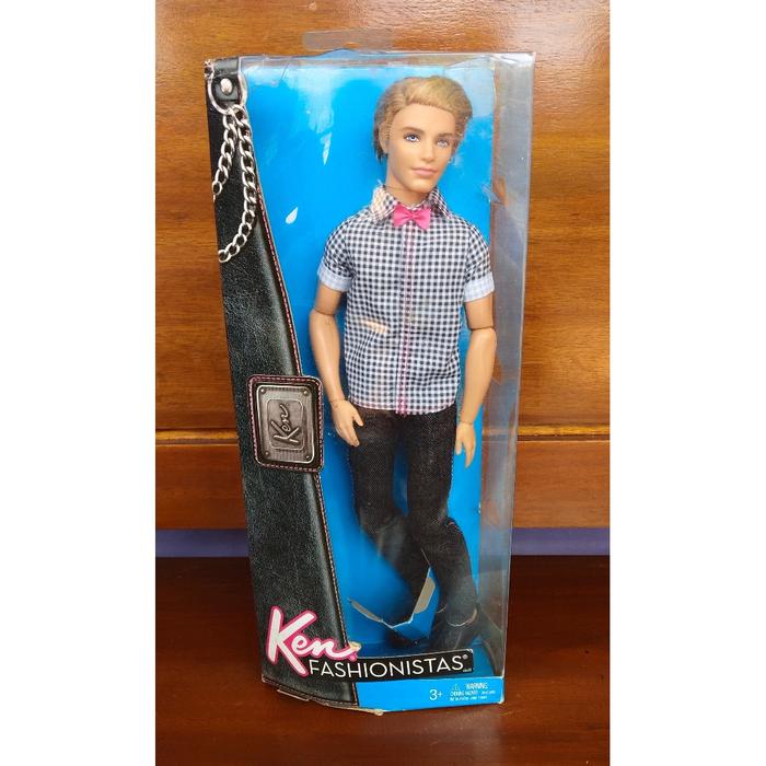 Gambar BONEKA BARBIE KEN RYAN FASHIONISTAS MATTEL - Putih dari Violetdinar shop undefined Tokopedia
