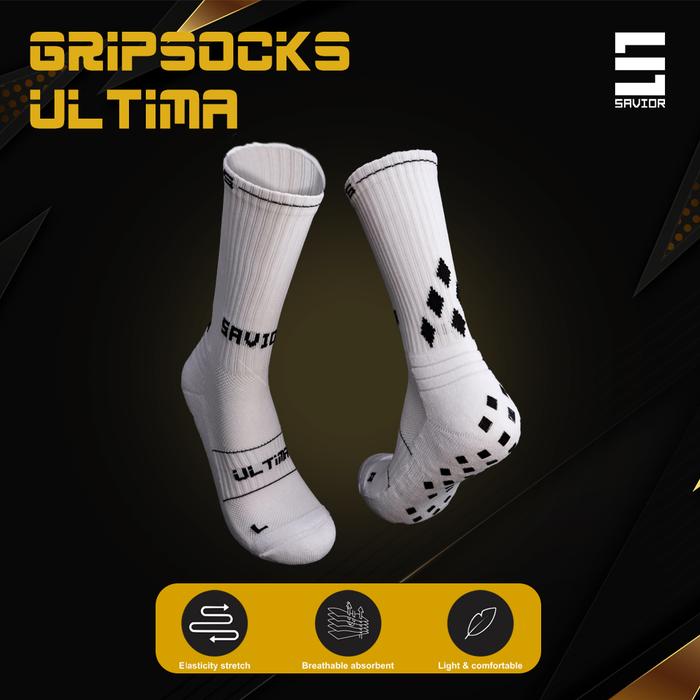 Gambar Savior Ultima Pendek - Grip Socks | Kaos Kaki Antiselip | Kaos Kaki Antislip | Kaos Kaki Futsal Sepakbola Basket Tenis Running Original Bahan Nylon Tebal - S dari Savior Sport Shop Kota Administrasi Jakarta Pusat Tokopedia