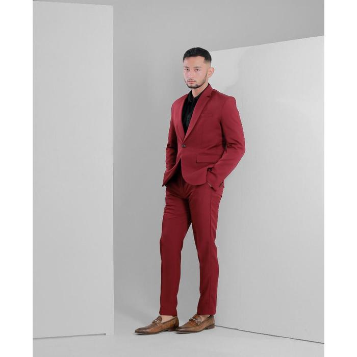 Gambar Vinn Tailor - Setelan Jas Celana Premium Quality - Hitam, S dari Prastaoffical undefined 4 Tokopedia