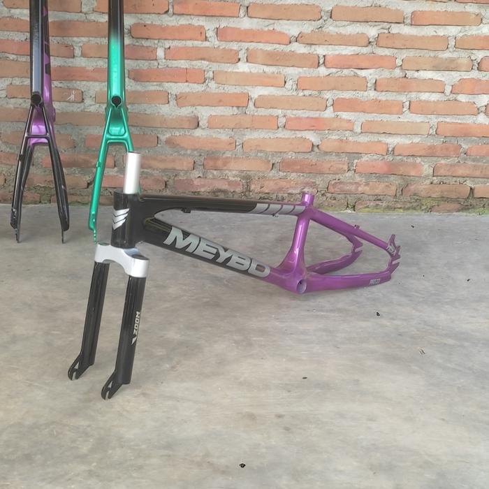Gambar frame bmx meybo fork zoom custom steel dari naveza bike undefined Tokopedia