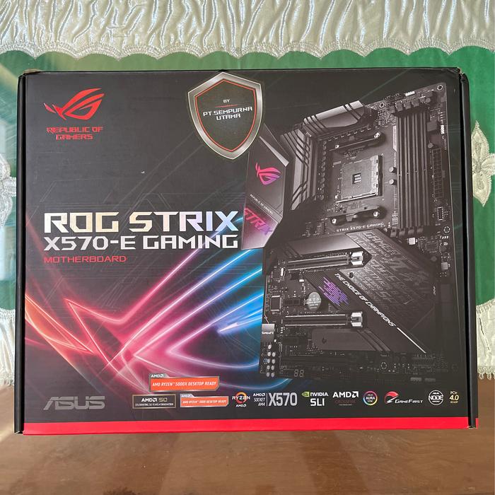 Rog X570 X570e Gaming Motherboard Asus Rog Strix X570e Gaming