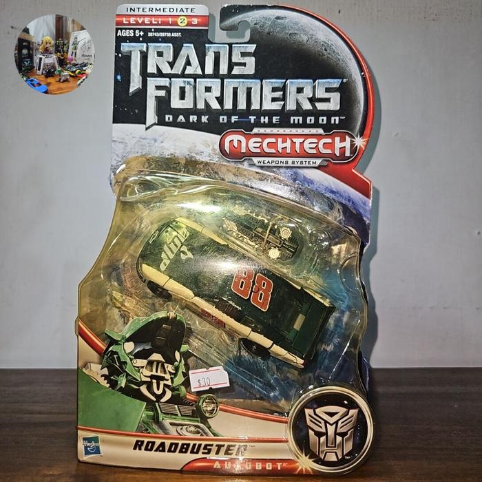 Original Hasbro Transformer Bayverse Transformers Dark Of The Moon Dotm  Deluxe Class Mechtech Roadbuster