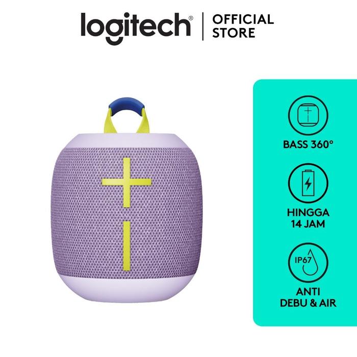 Gambar LOGITECH SPEAKER BLUETOOTH TAHAN AIR PORTABEL ULTIMATE EARS WONDERBOOM 4 - Echanting Lilac dari kuimhinvatauz80 undefined Tokopedia