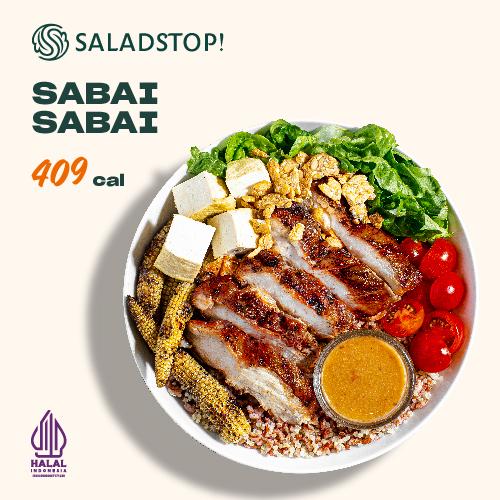 Gambar SaladStop! Healthy Warm Protein Bowls : Sabai Sabai dari SaladStop Salad Stop undefined Tokopedia
