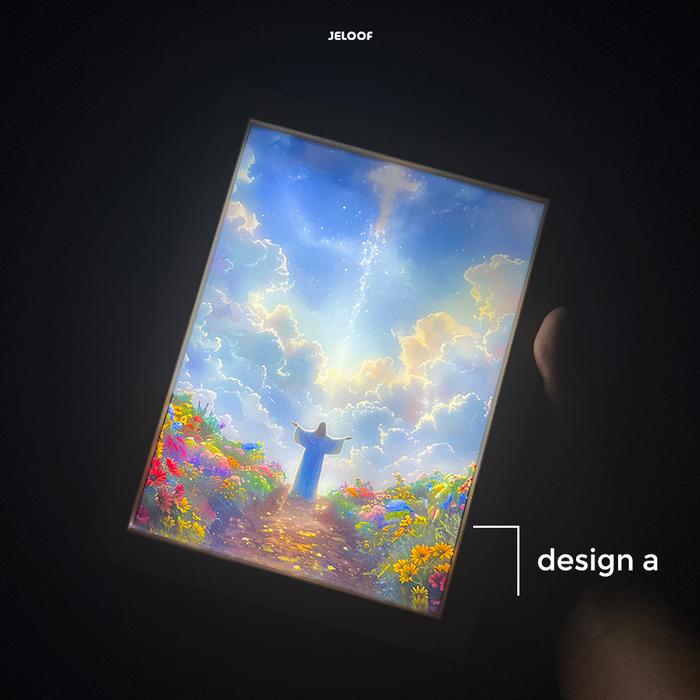 Gambar Lampu Tidur Yesus Rohani | Bingkai Lampu 3D | JELOOF - A dari Jeloof undefined Tokopedia