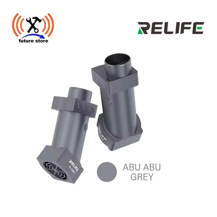 Gambar Relife RL-6600 Type-C Charging Powerful Microscope Smoke Extractor Hitam / Biru / Abu Abu - Kipas Penyedot Asap Microscope - Kipas Penghisap Asap Solder - Abu-abu dari future store undefined Tokopedia