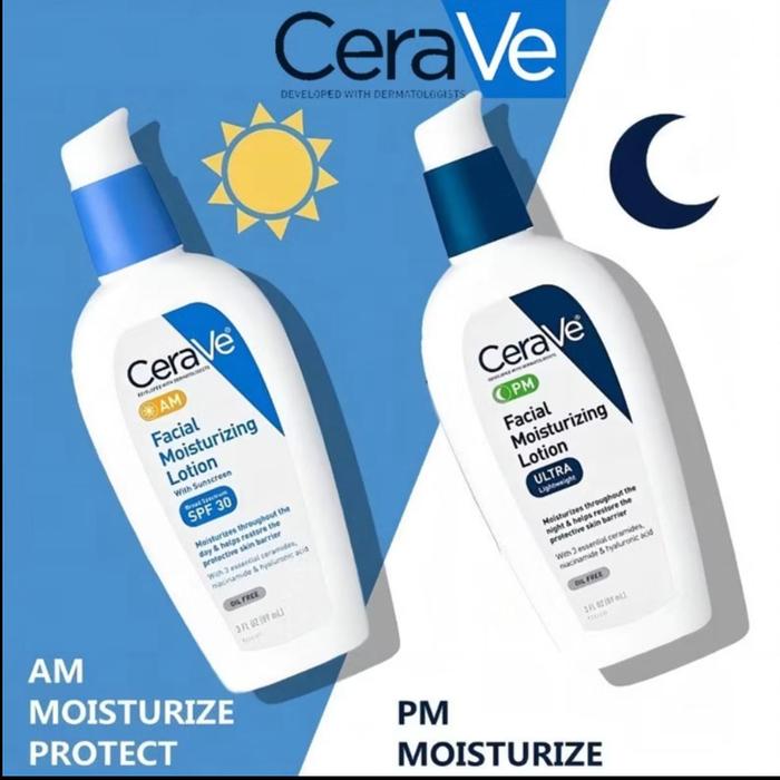 Gambar Facial Moisturizing Lotion AM PM, Cerave moisturiser AM PM - AM dari Endless Quality undefined Tokopedia