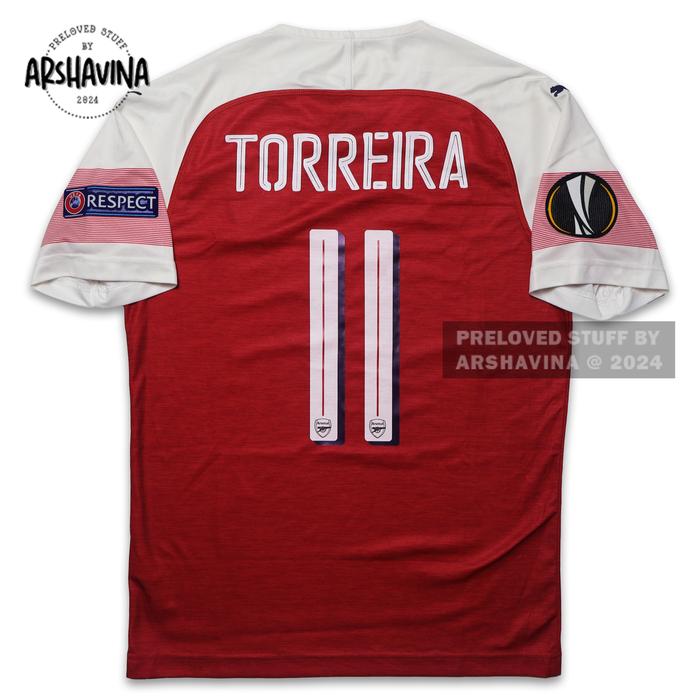 Jual Arsenal Home 2018 2019 Torreira UEL Europa League Jersey Puma