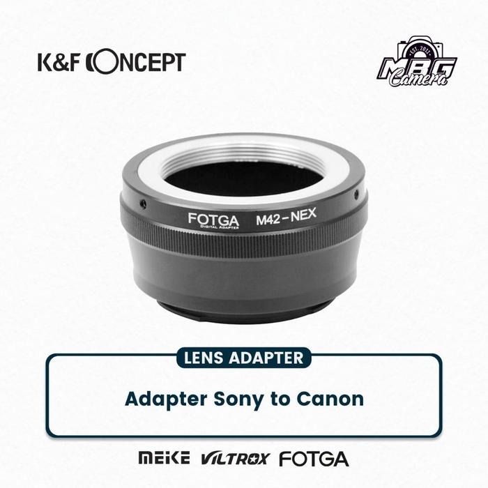 Jual ADAPTER LENSA MIROLES SONY KE LENSA CANON NIKON READY