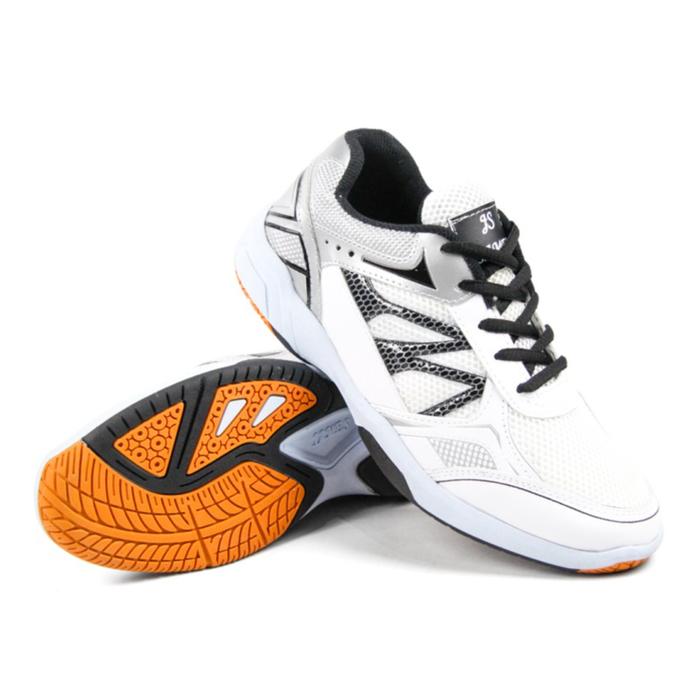 Gambar sepatu pria olahraga sport badminton running sneakers - PUTIH HITAM, 40 dari Nieva Fashion Shop undefined Tokopedia